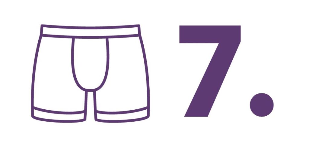 a graphic of boxers and 7.