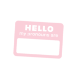 pronouns sticker