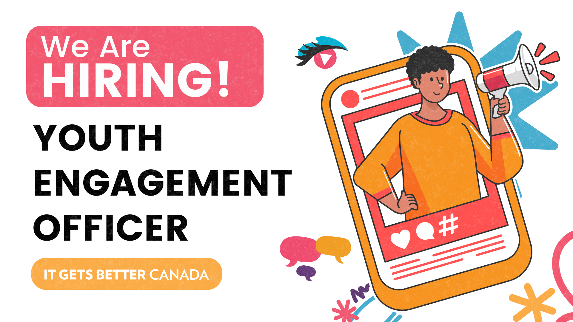 We are Hiring! Youth Engagement Officer